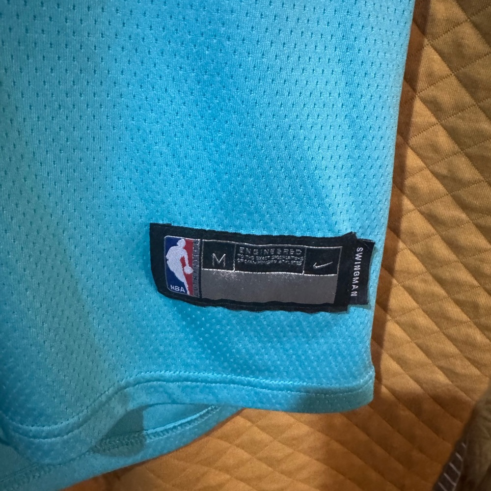 NBA Teal Basketball Jersey - Picture 2 of 3